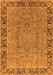 Oriental Orange Traditional Rug, urb461org