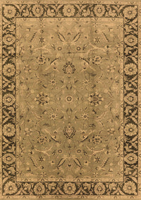 Oriental Brown Traditional Rug, urb461brn