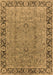 Oriental Brown Traditional Rug, urb461brn