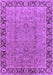Oriental Purple Traditional Rug, urb461pur