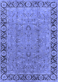 Oriental Blue Traditional Rug, urb461blu