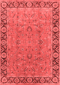 Oriental Red Traditional Rug, urb461red