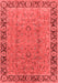 Oriental Red Traditional Area Rugs