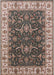 Machine Washable Industrial Modern Dark Brown Rug, wshurb462