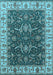 Oriental Light Blue Traditional Rug, urb462lblu