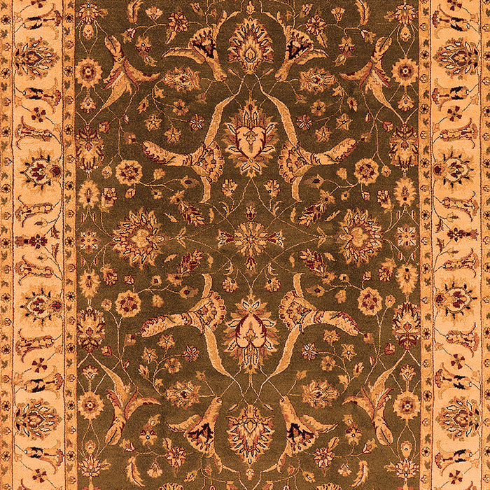 Oriental Orange Traditional Rug, urb462org