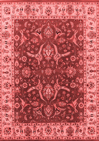 Oriental Red Traditional Rug, urb462red