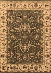 Oriental Brown Traditional Rug, urb462brn