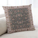 Lifestyle Image of Mid-Century Modern Urban Square Dark Brown Throw Pillow, 18 inch by 18 inch, pwurb462