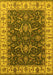 Oriental Yellow Traditional Rug, urb462yw