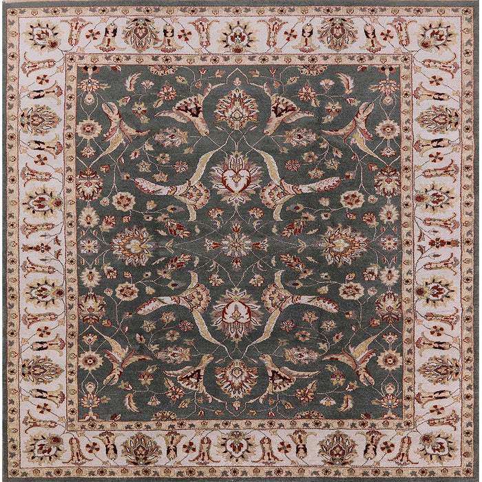 Square Machine Washable Industrial Modern Dark Brown Rug, wshurb462