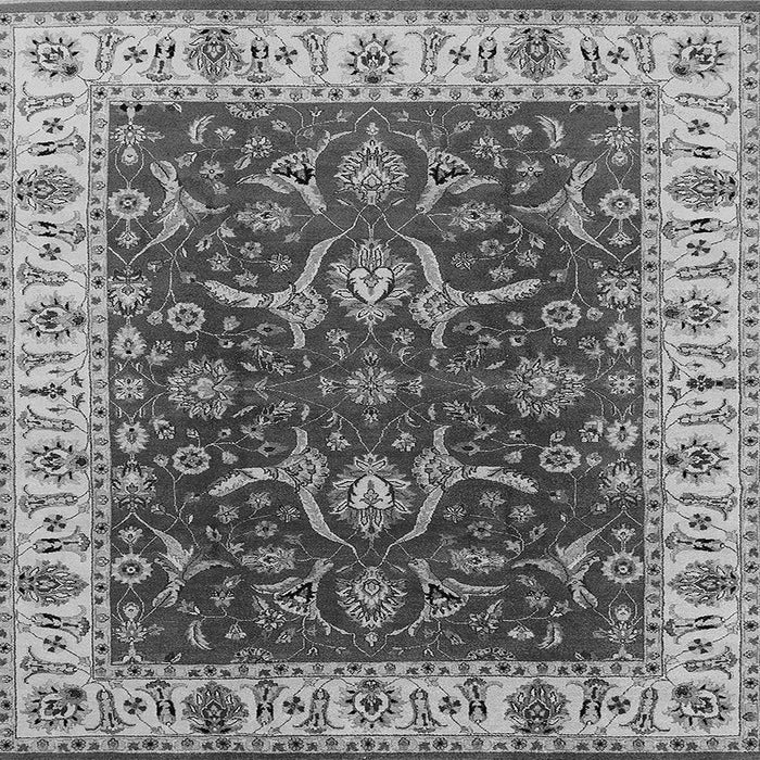 Square Oriental Gray Traditional Rug, urb462gry