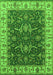 Oriental Green Traditional Rug, urb462grn