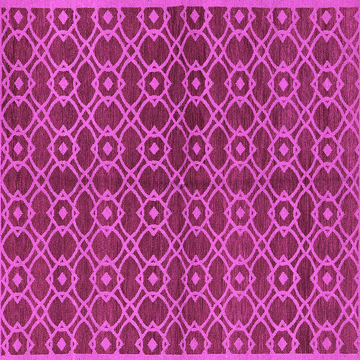 Square Oriental Pink Industrial Rug, urb463pnk