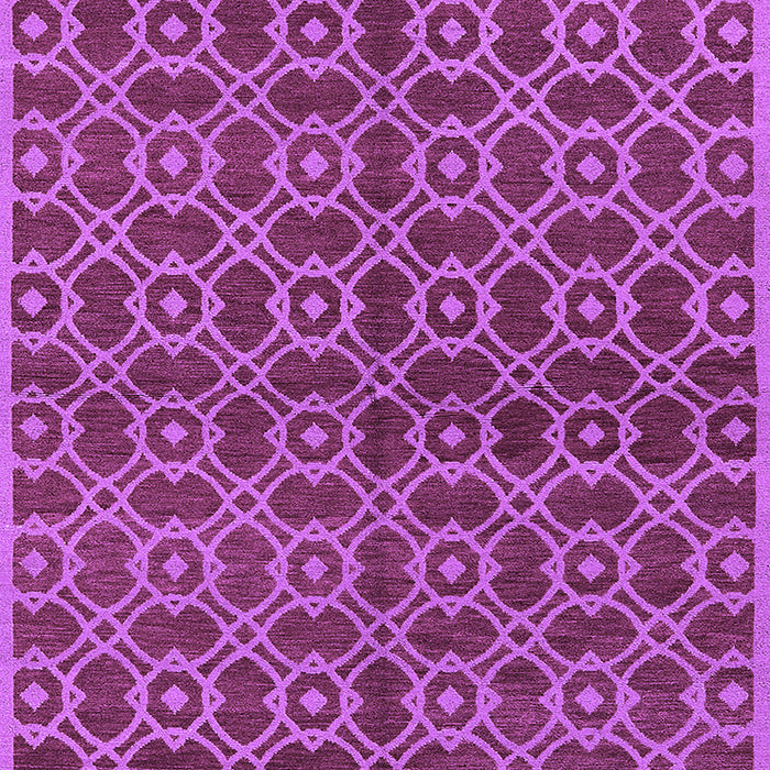 Machine Washable Oriental Purple Industrial Area Rugs, wshurb463pur