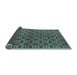 Sideview of Oriental Light Blue Industrial Rug, urb463lblu