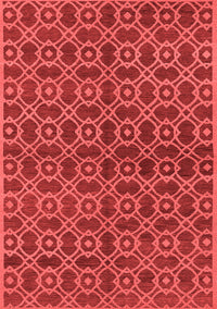 Oriental Red Industrial Rug, urb463red