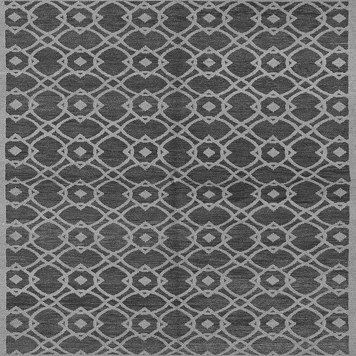 Square Oriental Gray Industrial Rug, urb463gry
