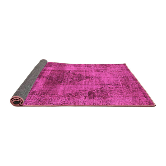 Sideview of Solid Pink Modern Rug, urb464pnk
