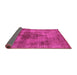 Sideview of Solid Pink Modern Rug, urb464pnk