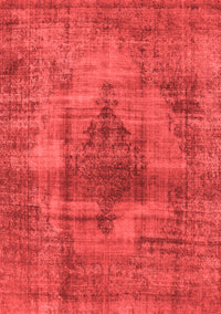 Solid Red Modern Rug, urb464red