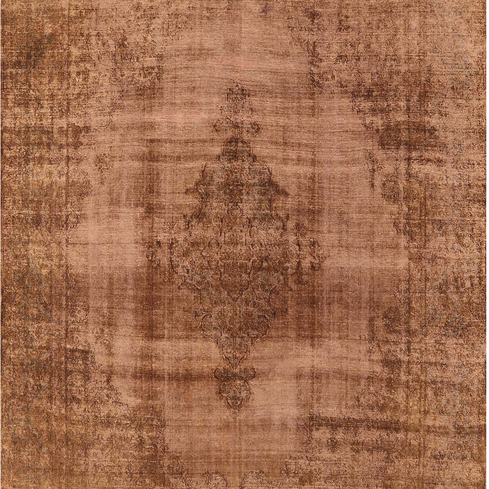 Machine Washable Industrial Modern Mahogany Brown Rug, wshurb464