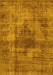 Solid Yellow Modern Rug, urb464yw