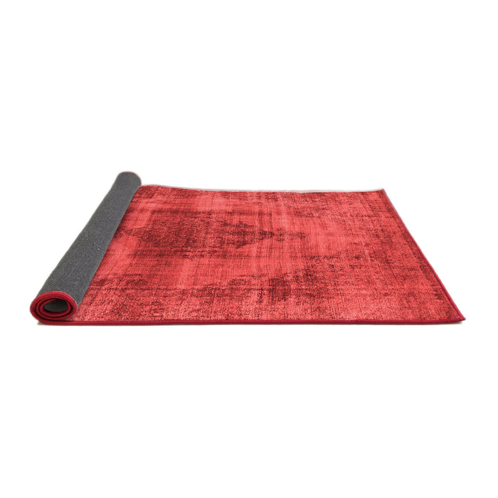 Solid Red Modern Area Rugs