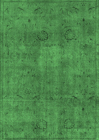 Oriental Emerald Green Industrial Rug, urb465emgrn