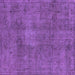 Square Oriental Purple Industrial Rug, urb465pur