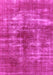 Machine Washable Persian Pink Bohemian Rug, wshurb466pnk