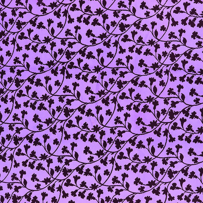 Square Machine Washable Oriental Pink Industrial Rug, wshurb467pnk