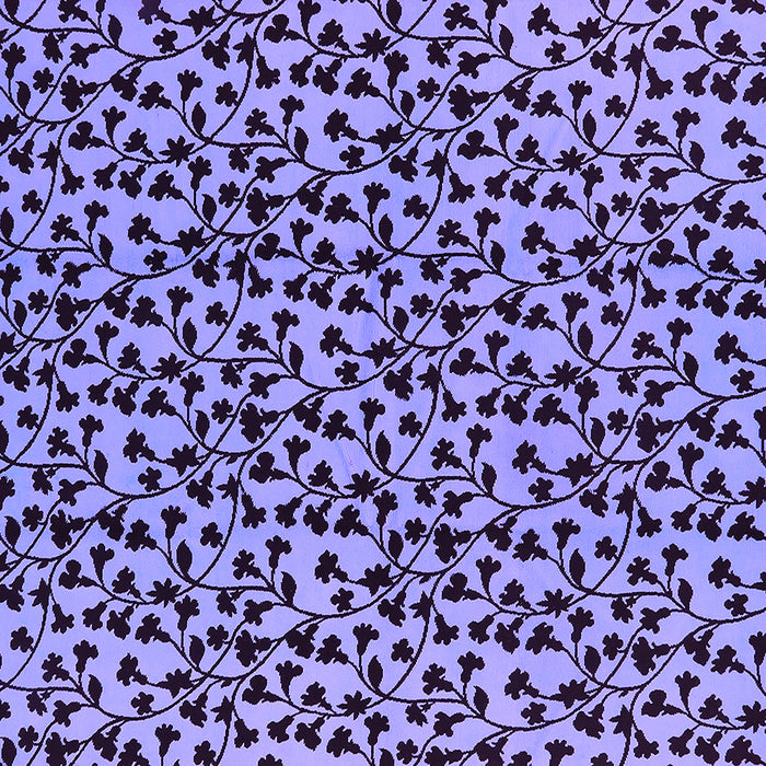 Square Machine Washable Oriental Purple Industrial Area Rugs, wshurb467pur