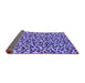 Sideview of Oriental Purple Industrial Rug, urb467pur