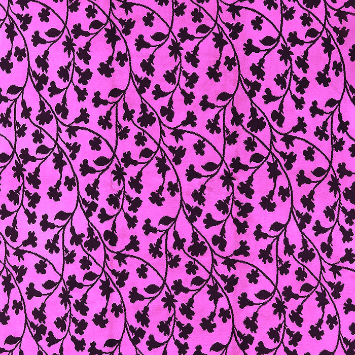 Machine Washable Oriental Purple Industrial Area Rugs, wshurb468pur