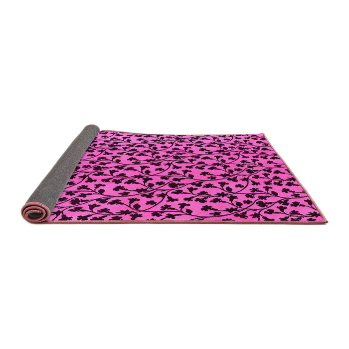 Sideview of Oriental Pink Industrial Rug, urb468pnk