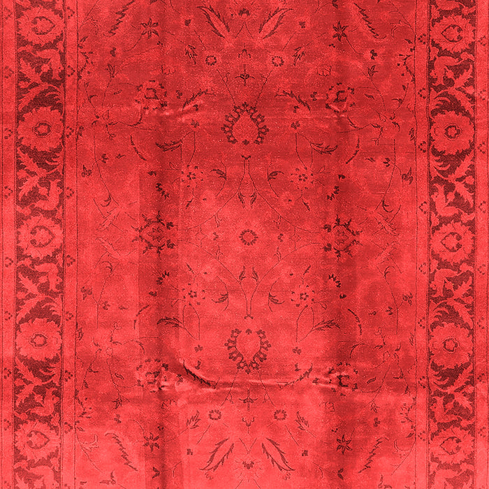 Machine Washable Oriental Orange Industrial Area Rugs, wshurb469org