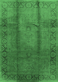 Oriental Emerald Green Industrial Rug, urb469emgrn