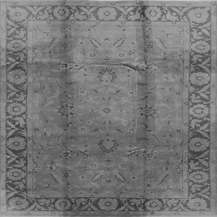 Square Oriental Gray Industrial Rug, urb469gry