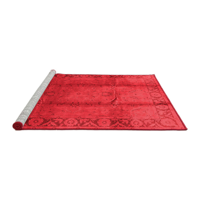 Industrial Red Washable Rugs