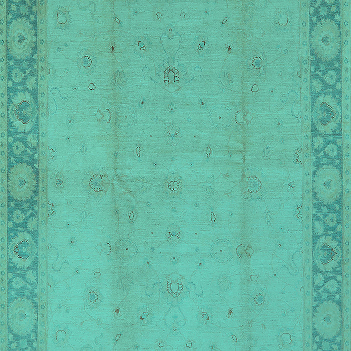 Oriental Turquoise Traditional Rug, urb470turq