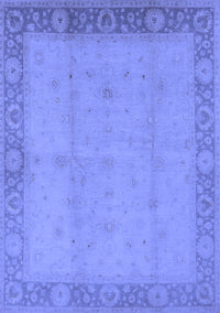 Oriental Blue Traditional Rug, urb470blu