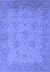 Oriental Blue Industrial Rug, urb471blu