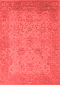 Oriental Red Industrial Rug, urb471red