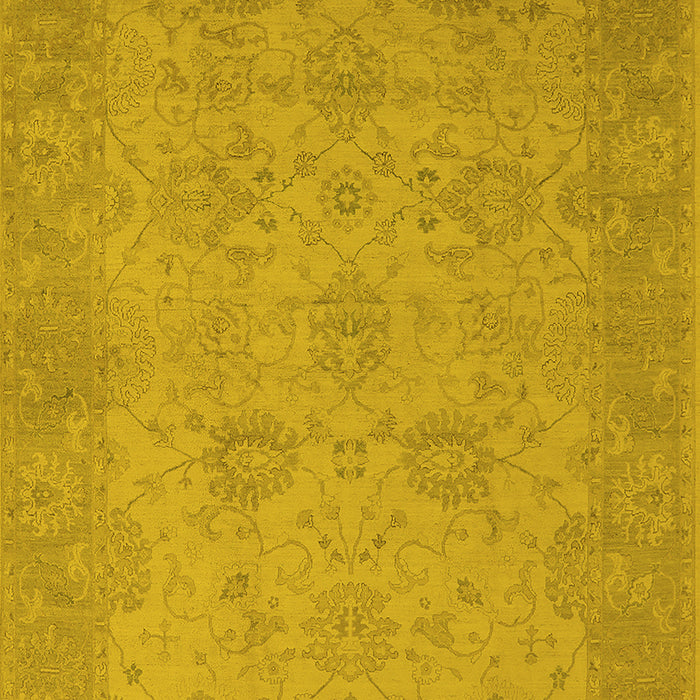 Oriental Yellow Industrial Rug, urb471yw