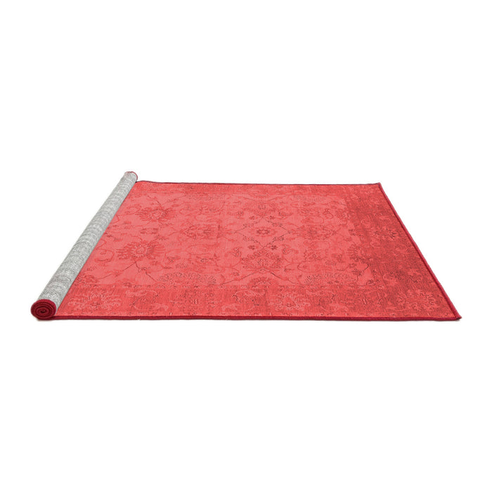 Industrial Red Washable Rugs