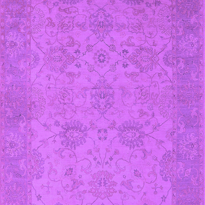 Machine Washable Oriental Purple Industrial Area Rugs, wshurb471pur