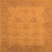 Square Oriental Orange Industrial Rug, urb471org