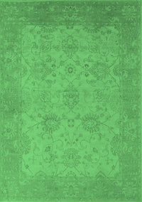 Oriental Emerald Green Industrial Rug, urb471emgrn