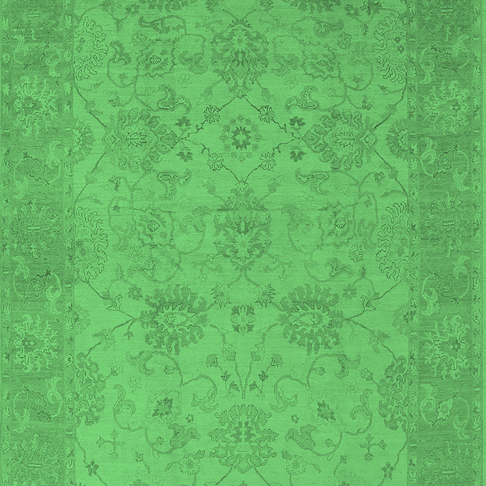 Oriental Emerald Green Industrial Rug, urb471emgrn